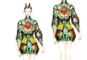 馬克筆服裝效果圖綜合技法精品課程 打造專業(yè)時尚設計，國慶周末班火熱預約